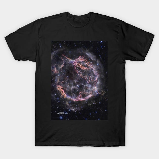 Cassiopeia A  (James Webb/JWST) T-Shirt by Synthwave1950